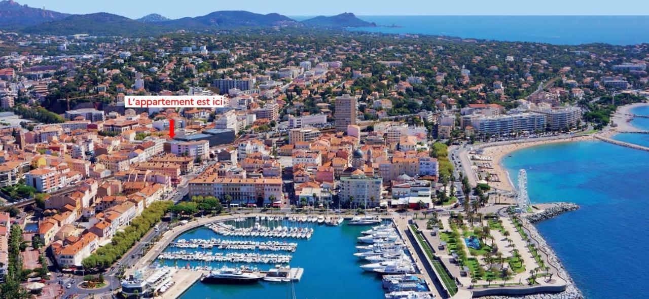 Villa Honore, Veritable Tout A Pied, Plein Centre-Ville, Plage A 5Min A Pied Saint-Raphaël Екстериор снимка