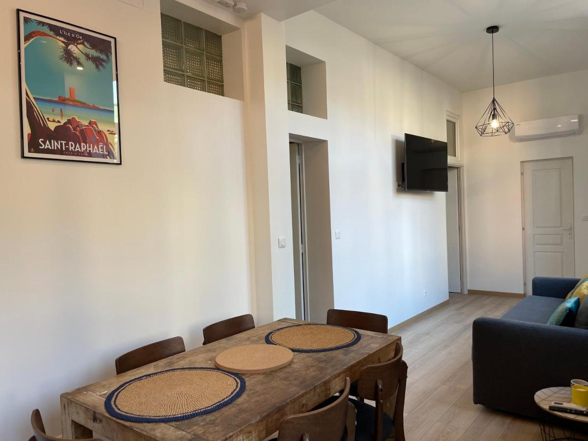 Villa Honore, Veritable Tout A Pied, Plein Centre-Ville, Plage A 5Min A Pied Saint-Raphaël Екстериор снимка